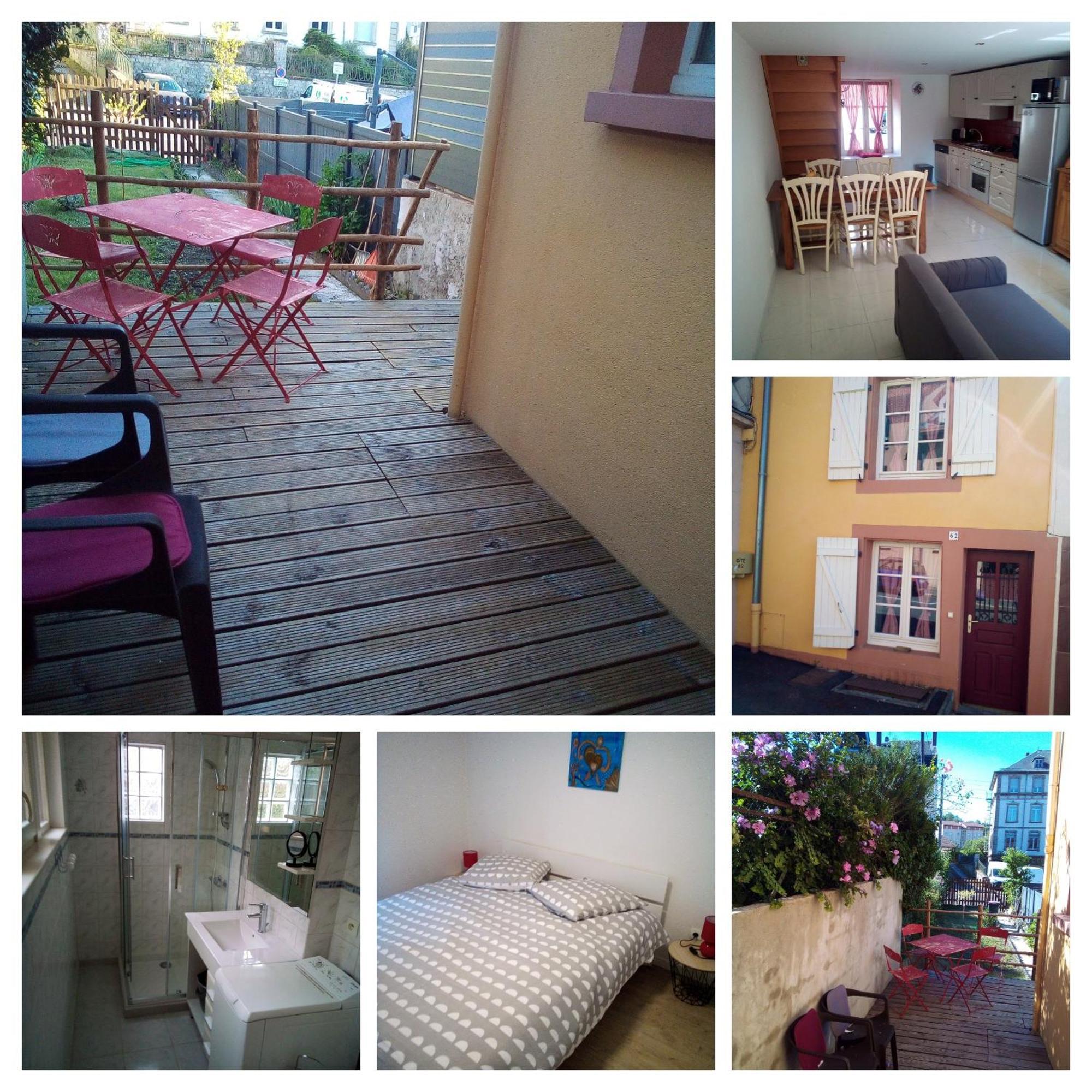 L'Oasis Maisonnette Centre Ville 3 Chambres Terrasse Espace Vert Prive Parc Sainte Croix Center Parc 20 Minutes Sarrebourg Luaran gambar